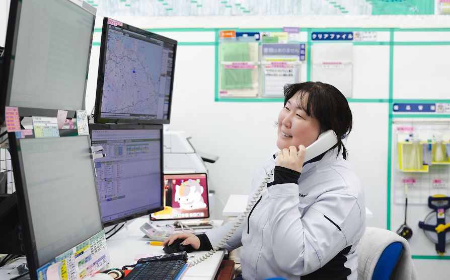 最適な配車調整