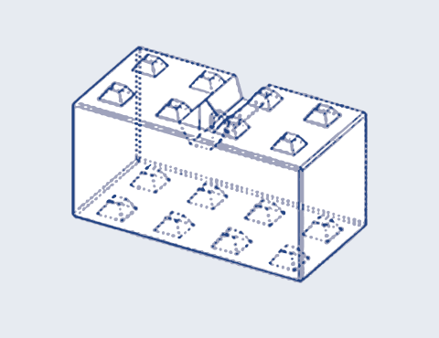 リボンブロック