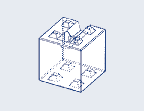 リボンブロック