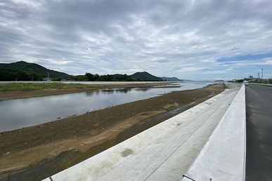 河川海岸修繕工事